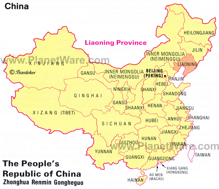 china liaoning shenyang map